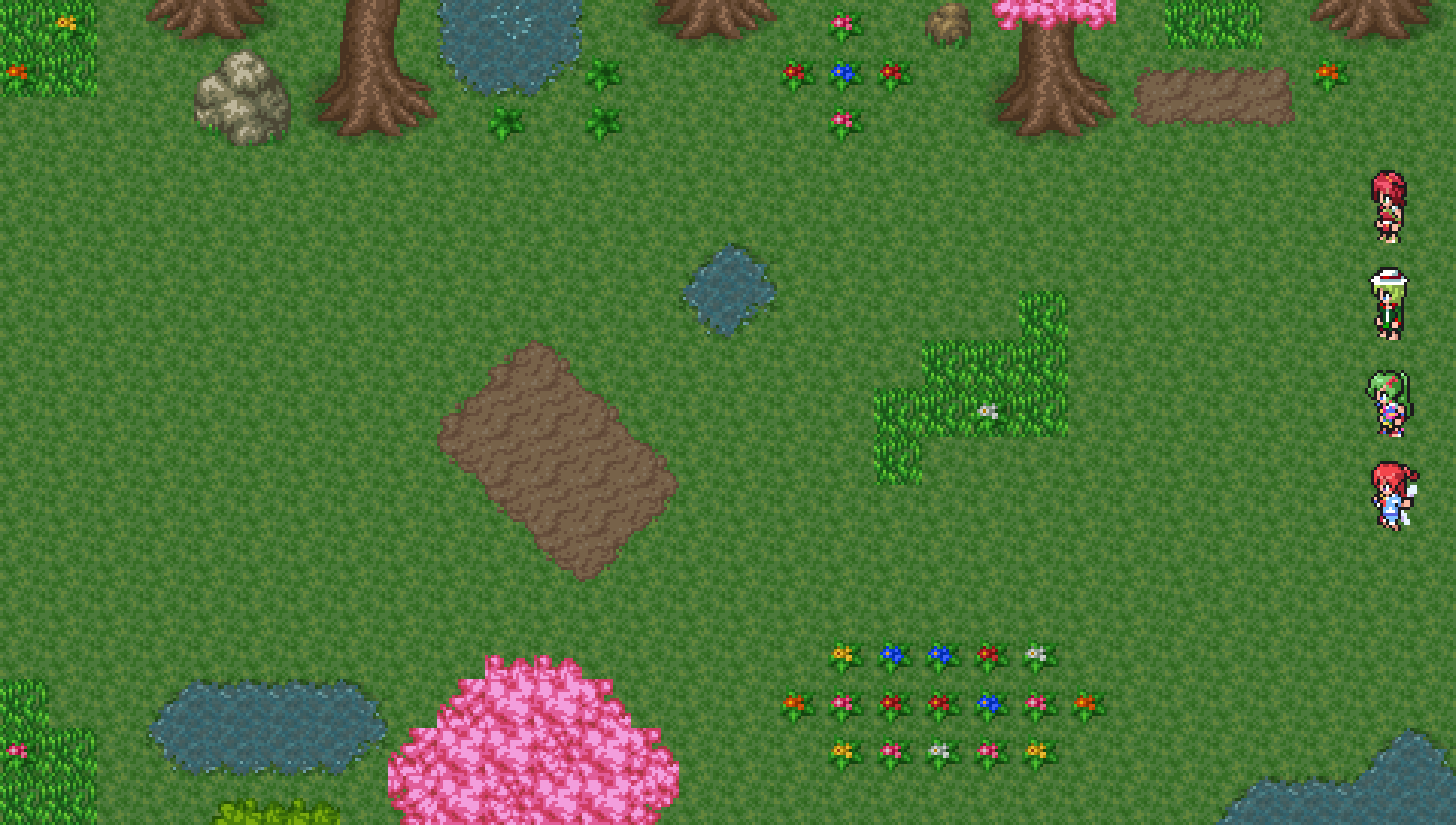 Dreamblazers - Forest Battle Mockup 1080p Resolution