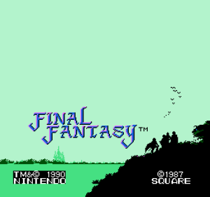 Final Fantasy Title Screen