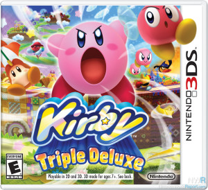 Kirby Triple Deluxe Box Art