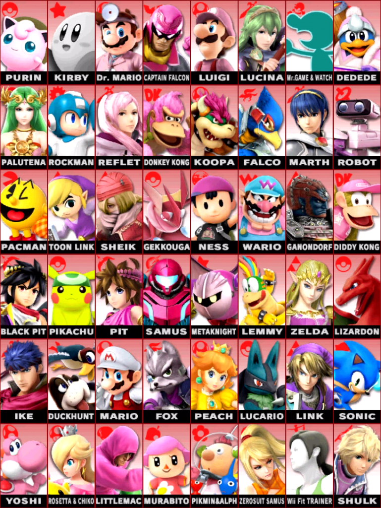 super smash bros 4 pacman